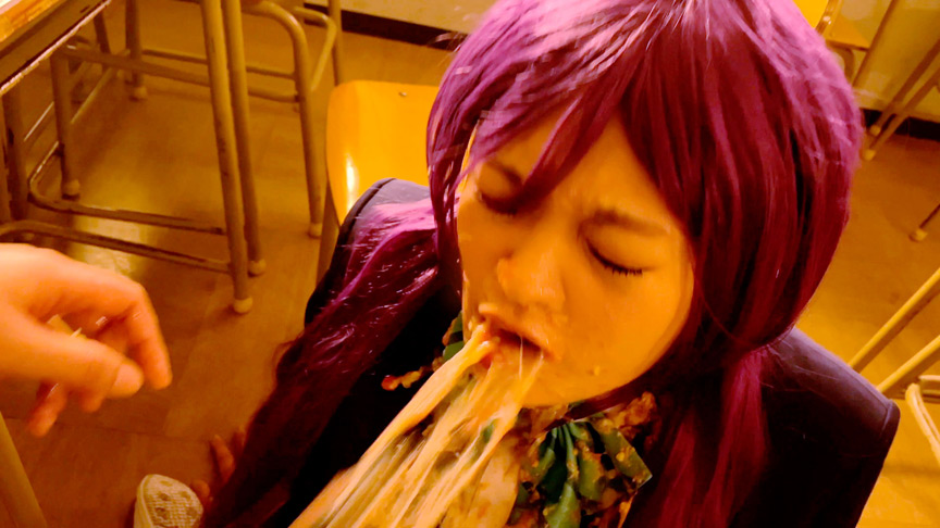 コスって☆スカッと！生徒会後の秘密 食糞女子会