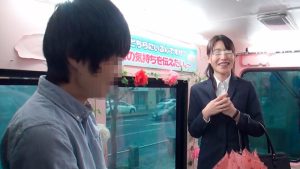 美人女教師が童貞の元教え子の願い受け筆おろしセックス