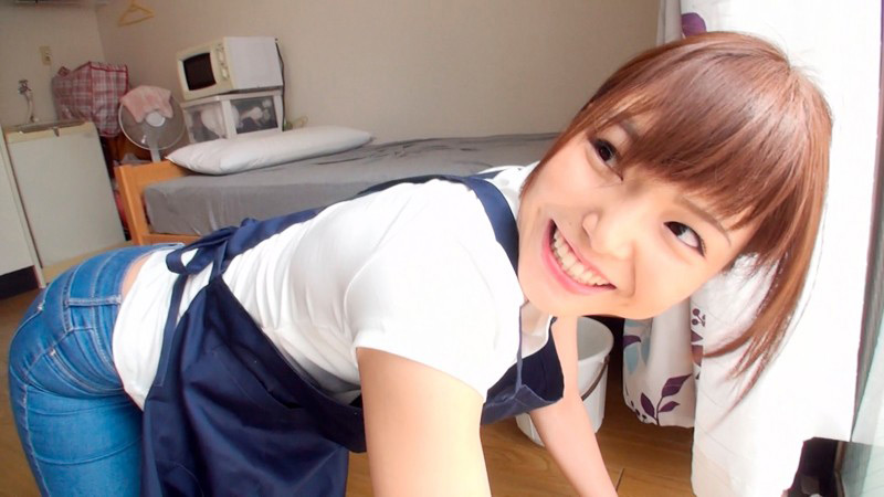 家事代行おばさんのピタパン尻にデカチン即ハメ4