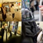 ○○電車＃034 ドS顔の巨乳セレブ妻